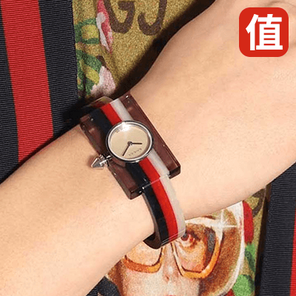 GUCCI复古手环表
透明时髦还特价了 原价$800限价$520 Shopworn