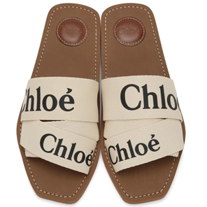 Chloé绑带凉拖 
额外8折别犹豫 ¥1524收封面款 SSENSE