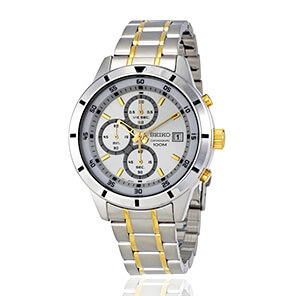 经典成熟之美
精工全钢男表 原价$260, 别样独家$79.99 Ashford