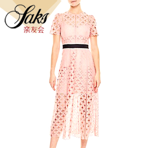 Sandro无门槛7.5折
穿上法式浪漫 温柔动人得深得人心 Saks Fifth Avenue