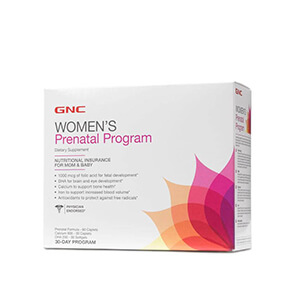 有这一盒营养片
孕期就不用担心了 GNC孕期套装, 方便有效安全 GNC
