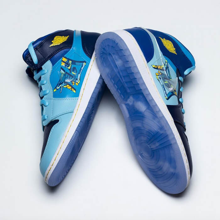 「别样」- 夏日期待好评登场 aj1mid 冰蓝鸳鸯