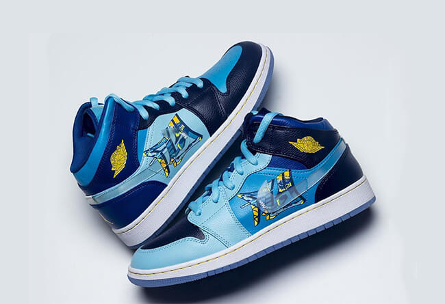 「别样」- 夏日期待好评登场 aj1mid 冰蓝鸳鸯